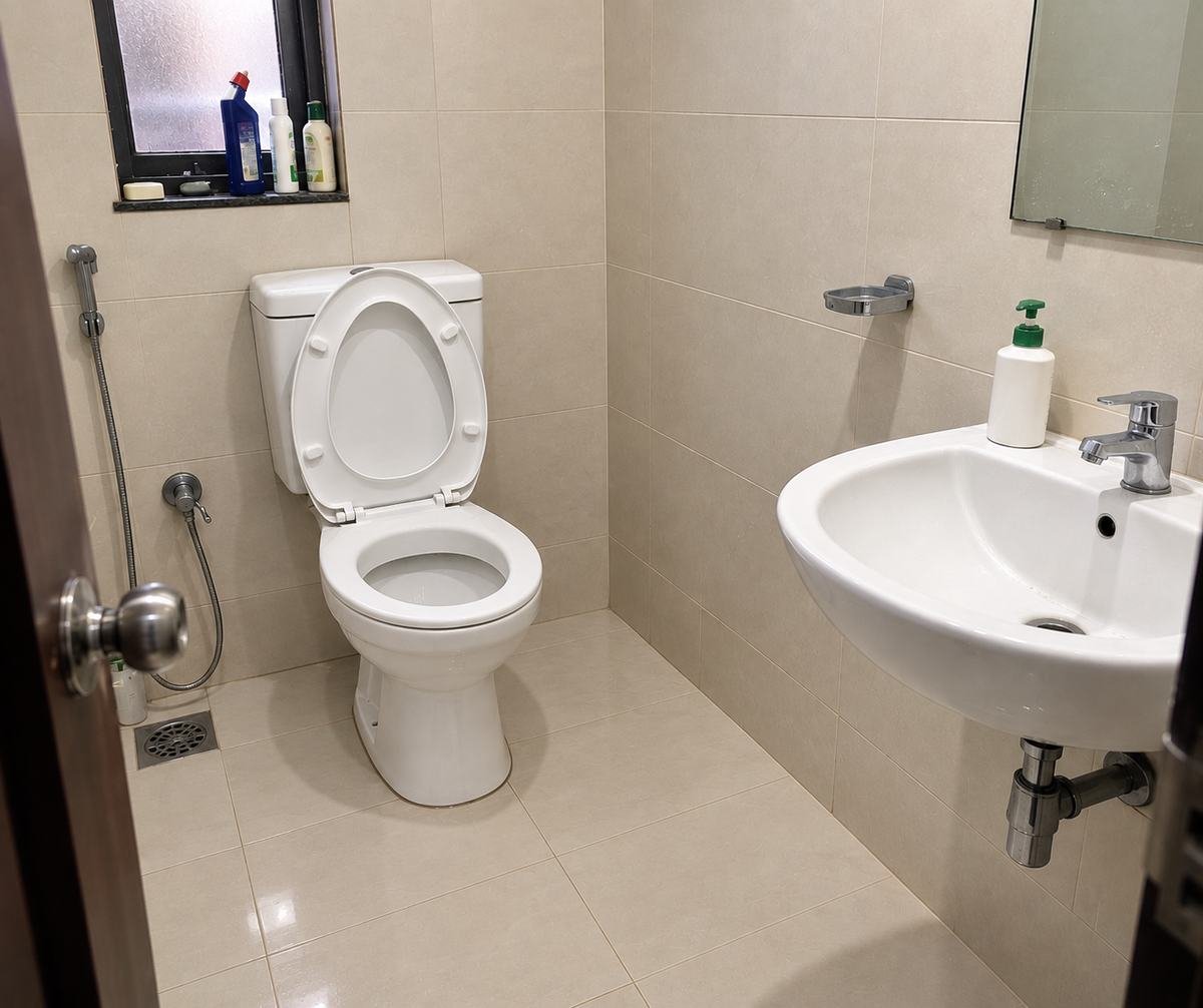 After Bathroom Deep Cleaning