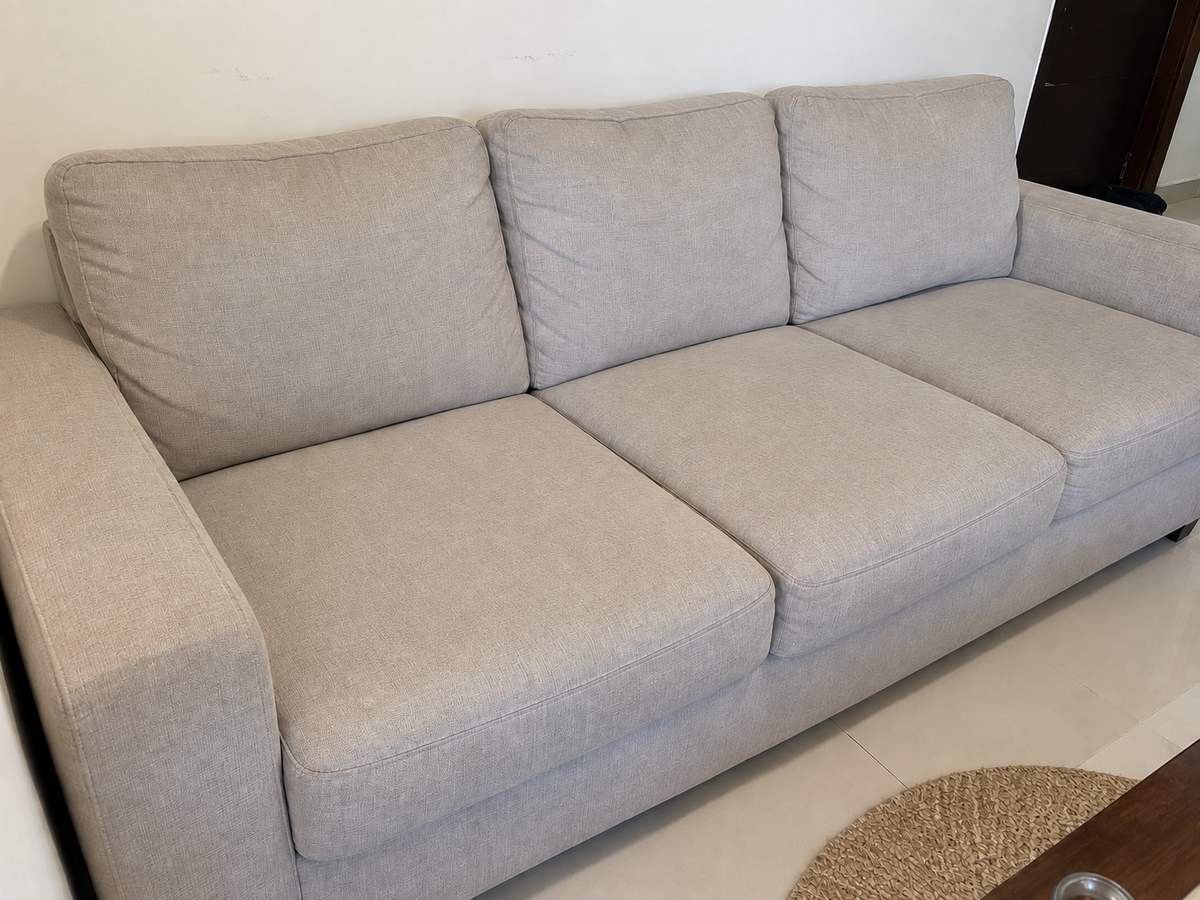 After Sofa Cleaning + Shampooing 3 Sofa Seats