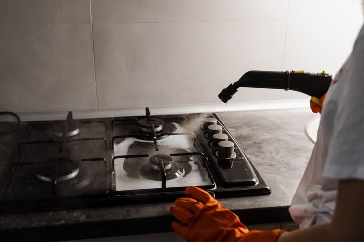 Deep Cleaning Fridge + Stove + Exhaust