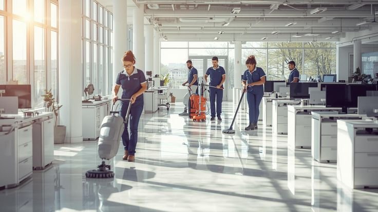 Commercial Space Cleaning 7500-10000 sqft