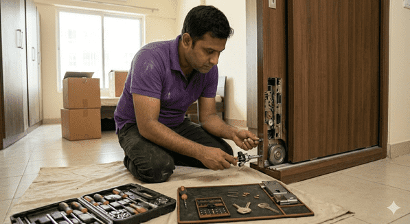 Wooden Sliding Door Repair