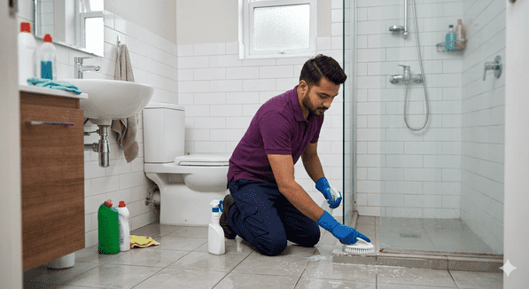 2 Bathrooms Deep Cleaning