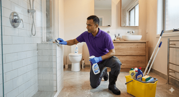 3 Bathroom Deep Cleaning