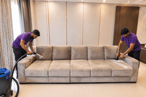 Sofa Cleaning + Shampooing 5 Sofa Seats