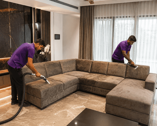 Sofa Cleaning + Shampooing 8 Sofa Seats