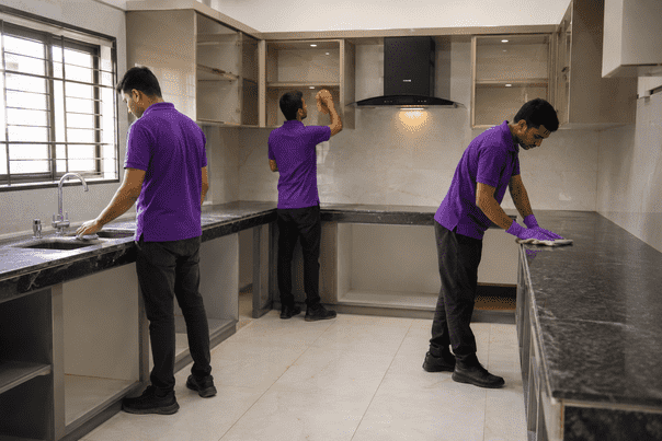 Deep Cleaning Kitchen Empty Kitchen Cleaning