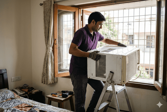 Window AC Uninstallation