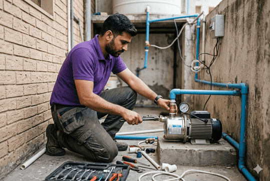 Water Motor Replacement/Installation
