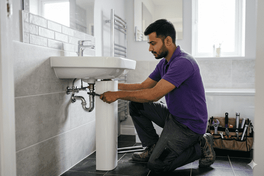 Wash Basin Installation