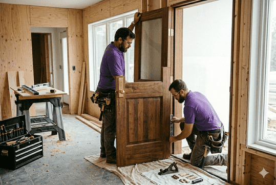 Wooden Door Installation