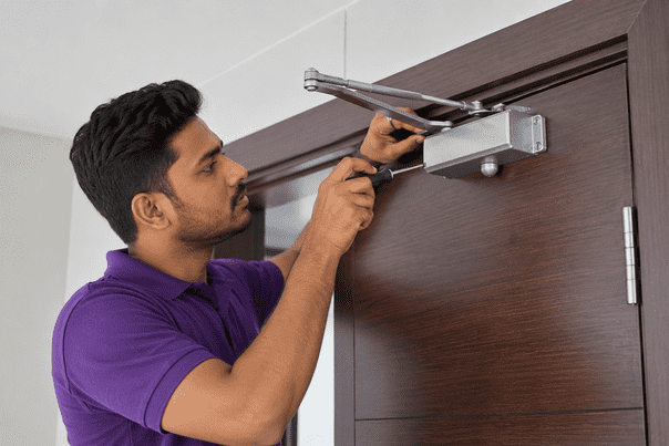Overhead Door Closer Installation